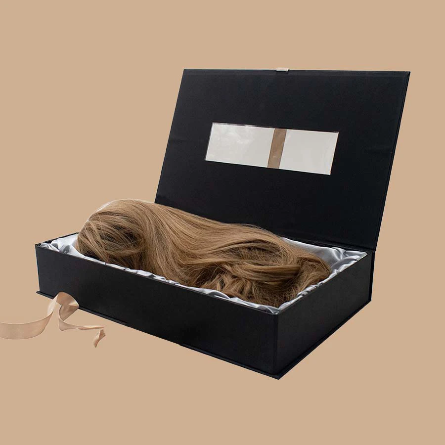 Hot Custom Wig Install Boxes Private Label Lace Wig Kit Packaging Waterproof Hair Tint Spray Edge Control Lace Glue