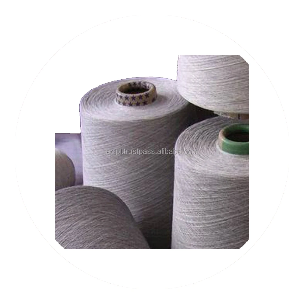 High quality recycled yarn open end yarn Count 20s to 40s for textiles and garments with customised packing