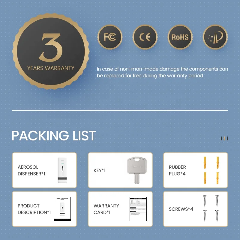 Wholesale tom walls tom mounted with fragrances ABS Auto perfume dispenser spray