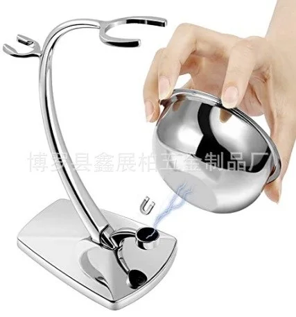 Каучуковая рукоятка путешествия Барсучий ворс, щетка для бритья, набор, Мужская бритва Бритвенные наборы для мужчин