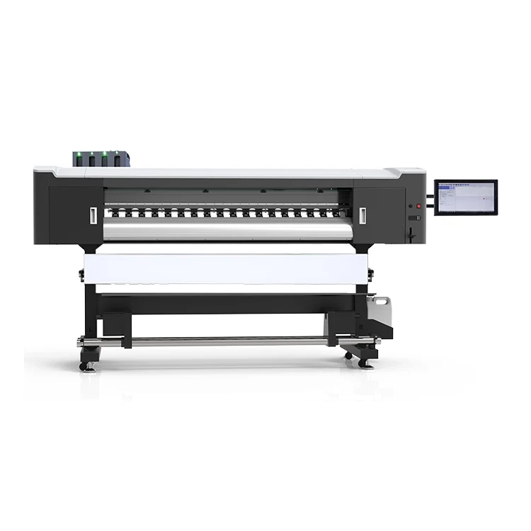 Small foot-print sticker and labels on Xenons 0.6m 1.3m printer and cutter printing machine