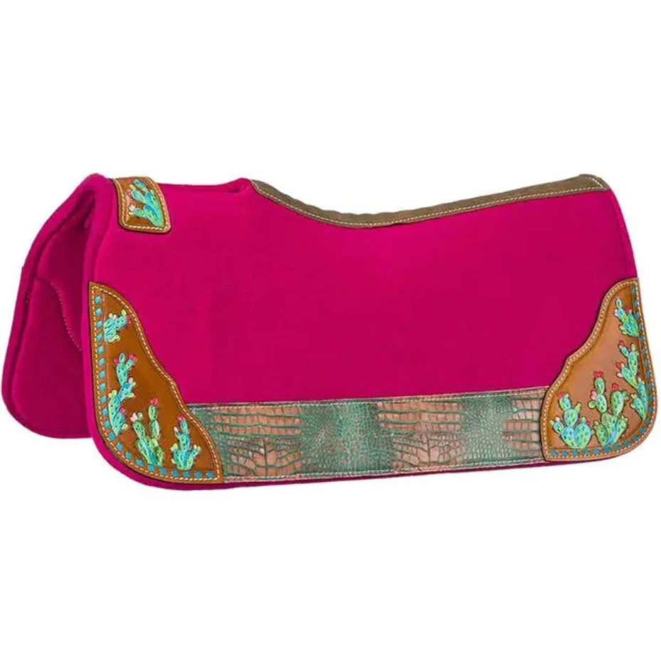 Custom Satin Fabric English Dressage Saddle Pad High Quality Horse Riding Products Equine Equestrian Saddle Mats For Horses