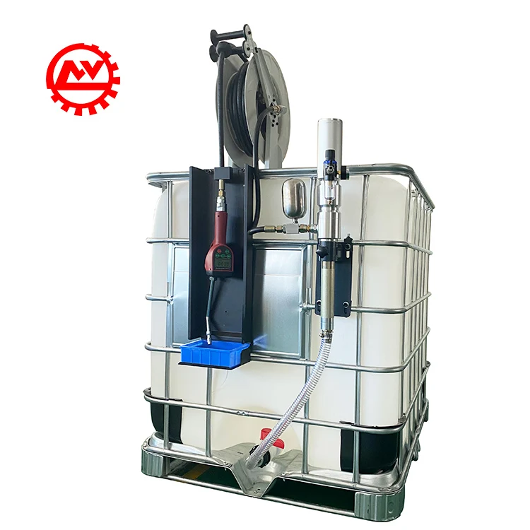 Preset Dosing Air Operated Pressure Engine Oil Transfer Motor Lube Oil Pneumatic Drum Pump Kit for IBC 1000L