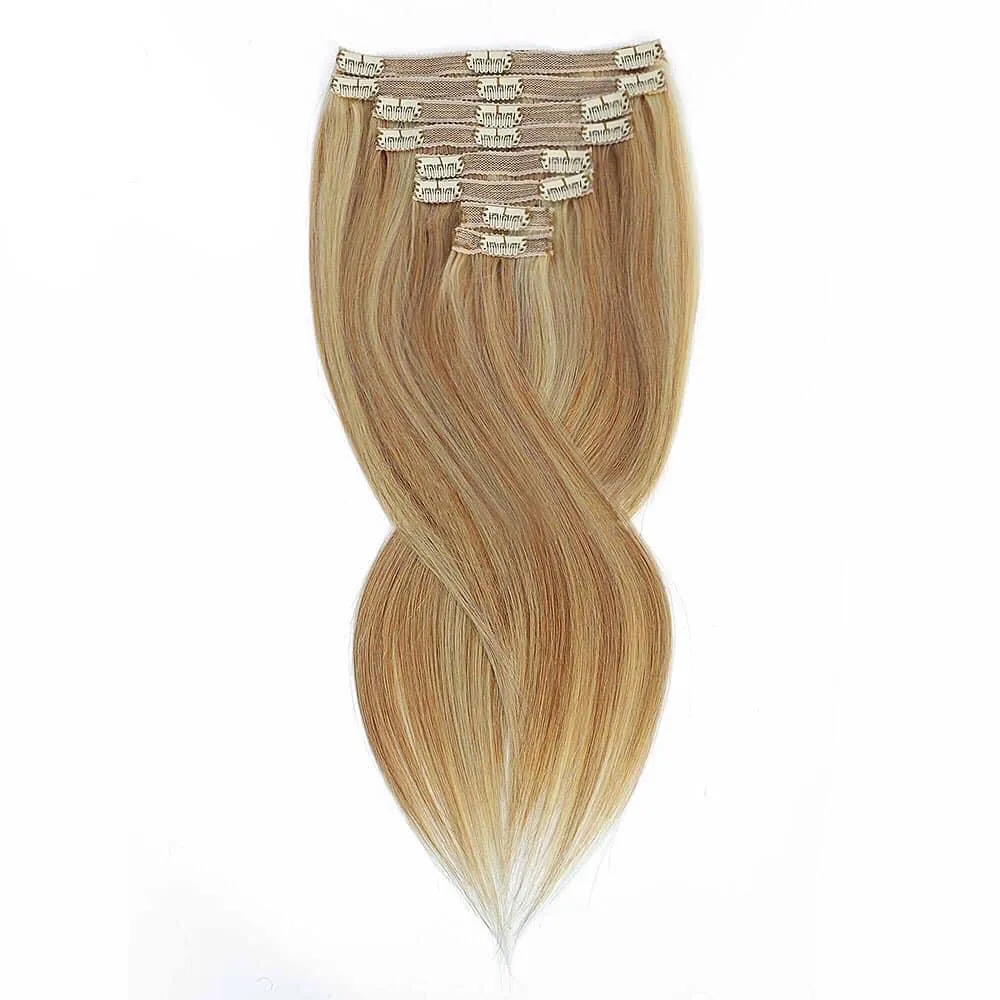Top Choice Clip in Hair Extension Super Double Drawn Cuticle Aligned Hair Extension 100% Remy Virgin Hair Competitive Price