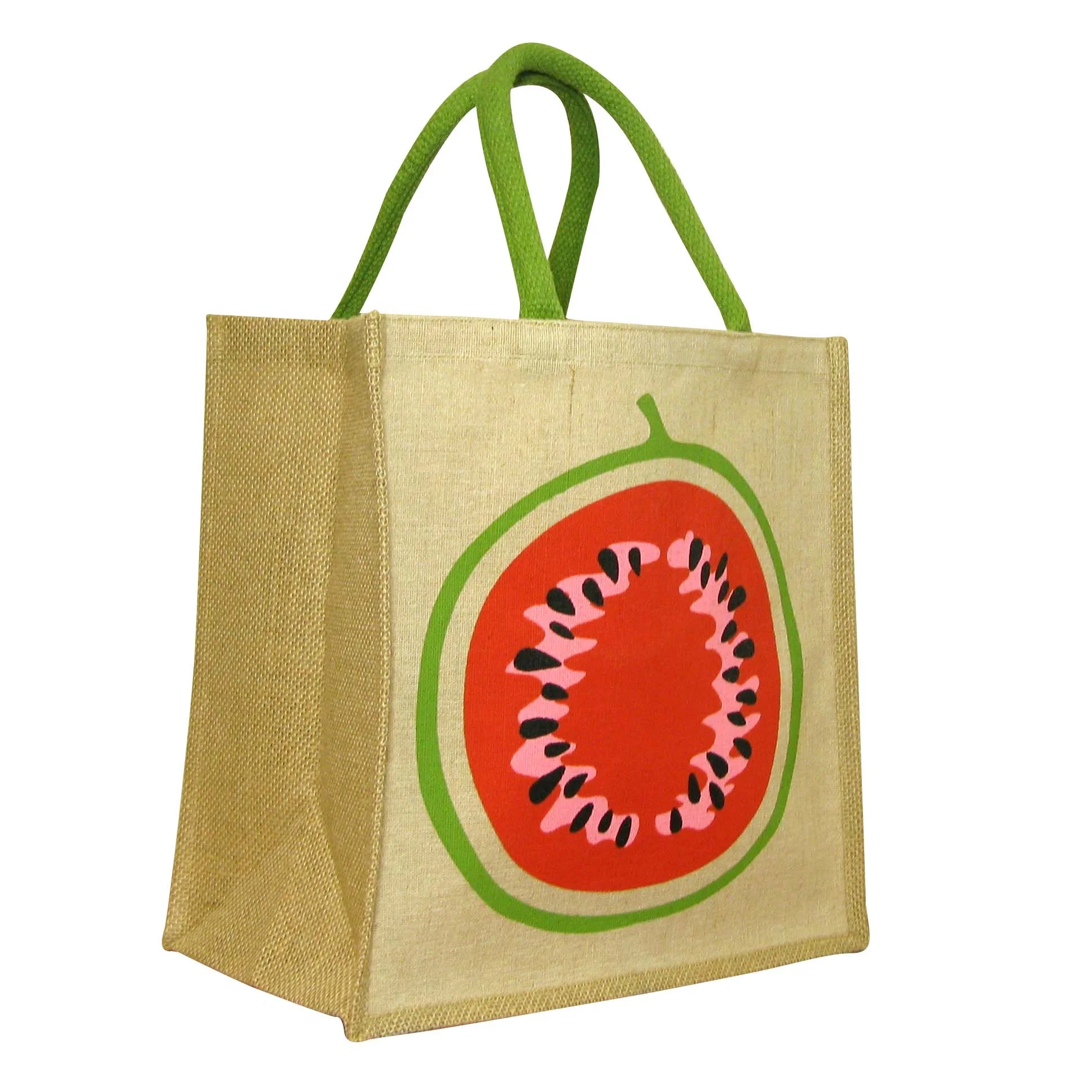 Reusable Online Large Grocery Tote Bags Burlap Beach Jute Tote Shopping Bag for Women With Handles