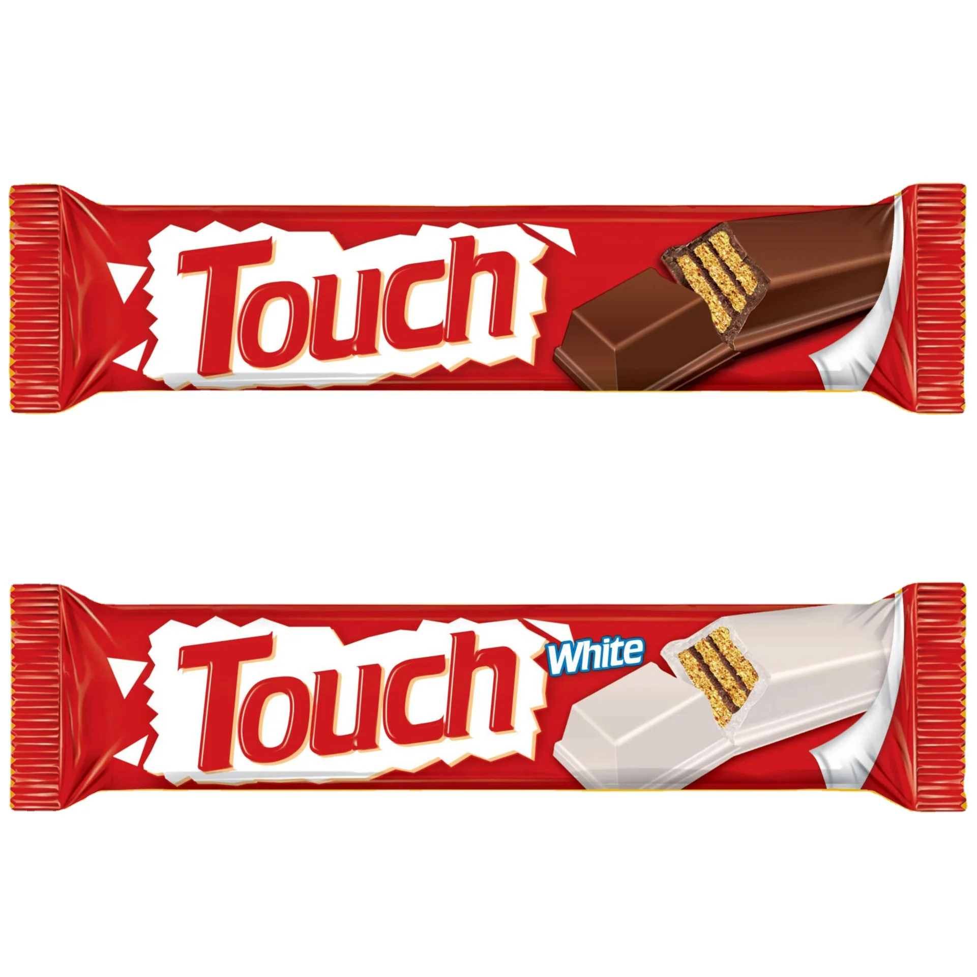 Touch Milky and Cocoa Wafer 32 Gr (smiliar Shape of
