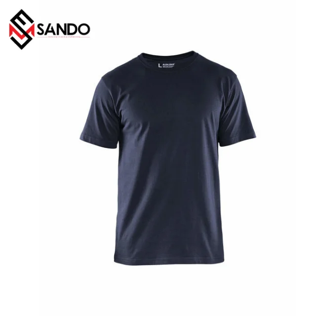 Overalls Workwear 100 Cotton Wholesale Construction Workwear tshirt Navy Dark Blue Reflective Custom XXXL Unisex Oem Pockets