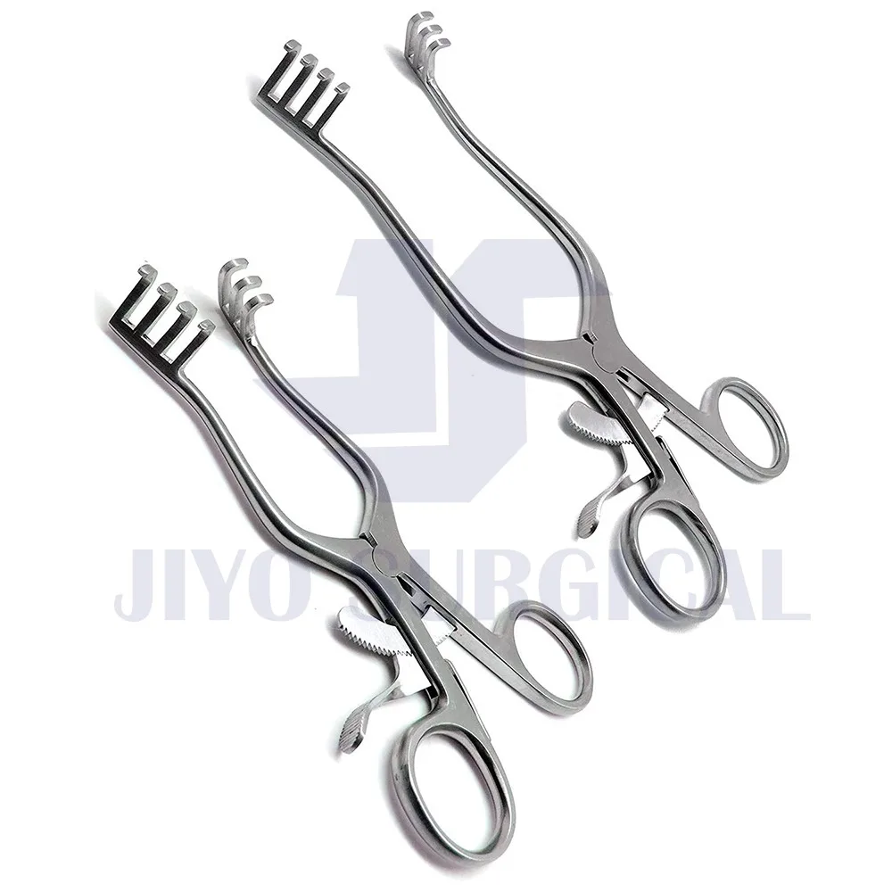 Weitlaner Premium 13cm CE ISO Approved Surgical Instrument Self Retaining Retractor with Blunt Prongs Veterinary Syringe Needle
