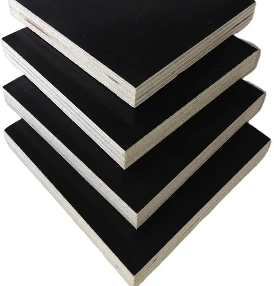Hot Sale 500*2500 yellow 3 ply Formwork Phenolic Plywood construction shuttering panels