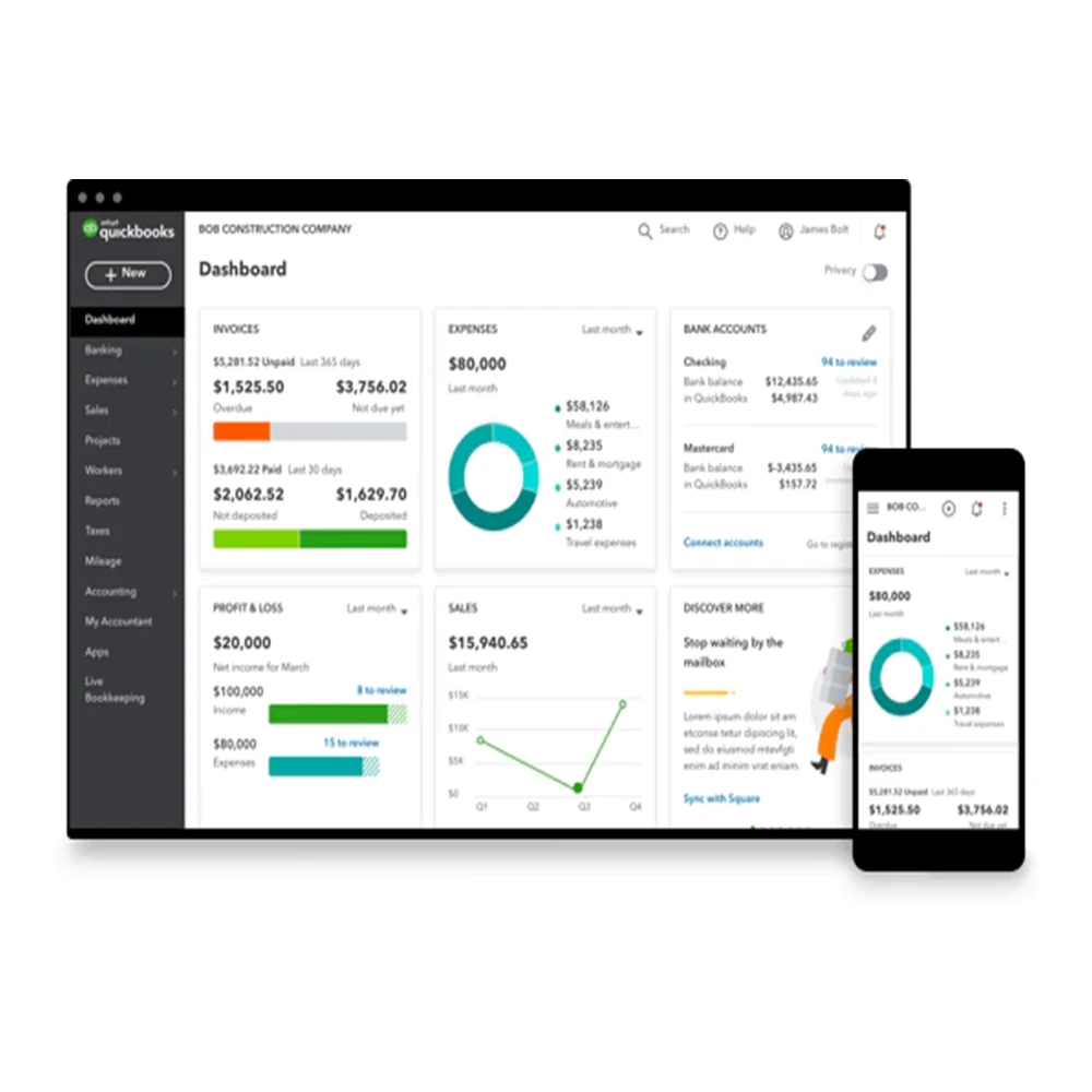 Beautiful & best Business Accounting Software and mobile app development company in India