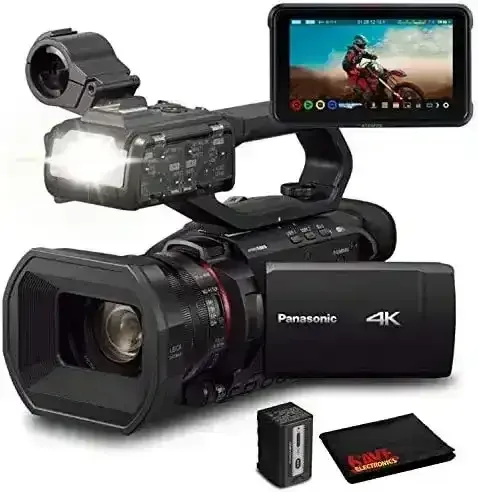 Top Sales AG-CX10 4K Professional Camcorder Atomos Recording Monitor Bundle 5