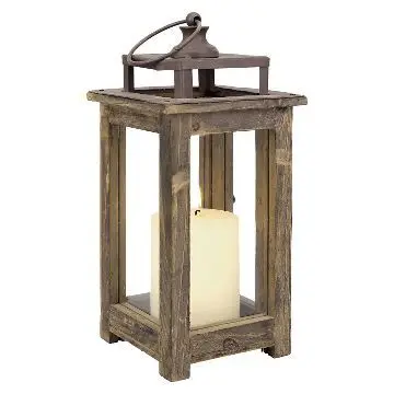 Hanging Lantern  2024 Hot selling Decorative Handmade Christmas Wood Candle Holders, Lanterns from India Customized Wooden