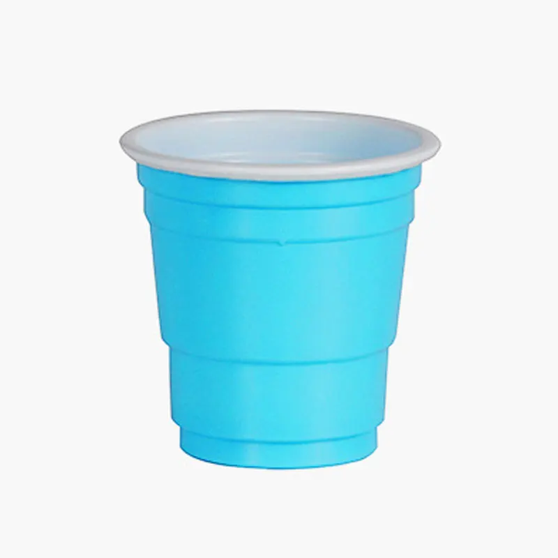 Luxury American Red Personalized Small Plastic Cake Supplies Christmas Disposable Glass Party Paper Cup