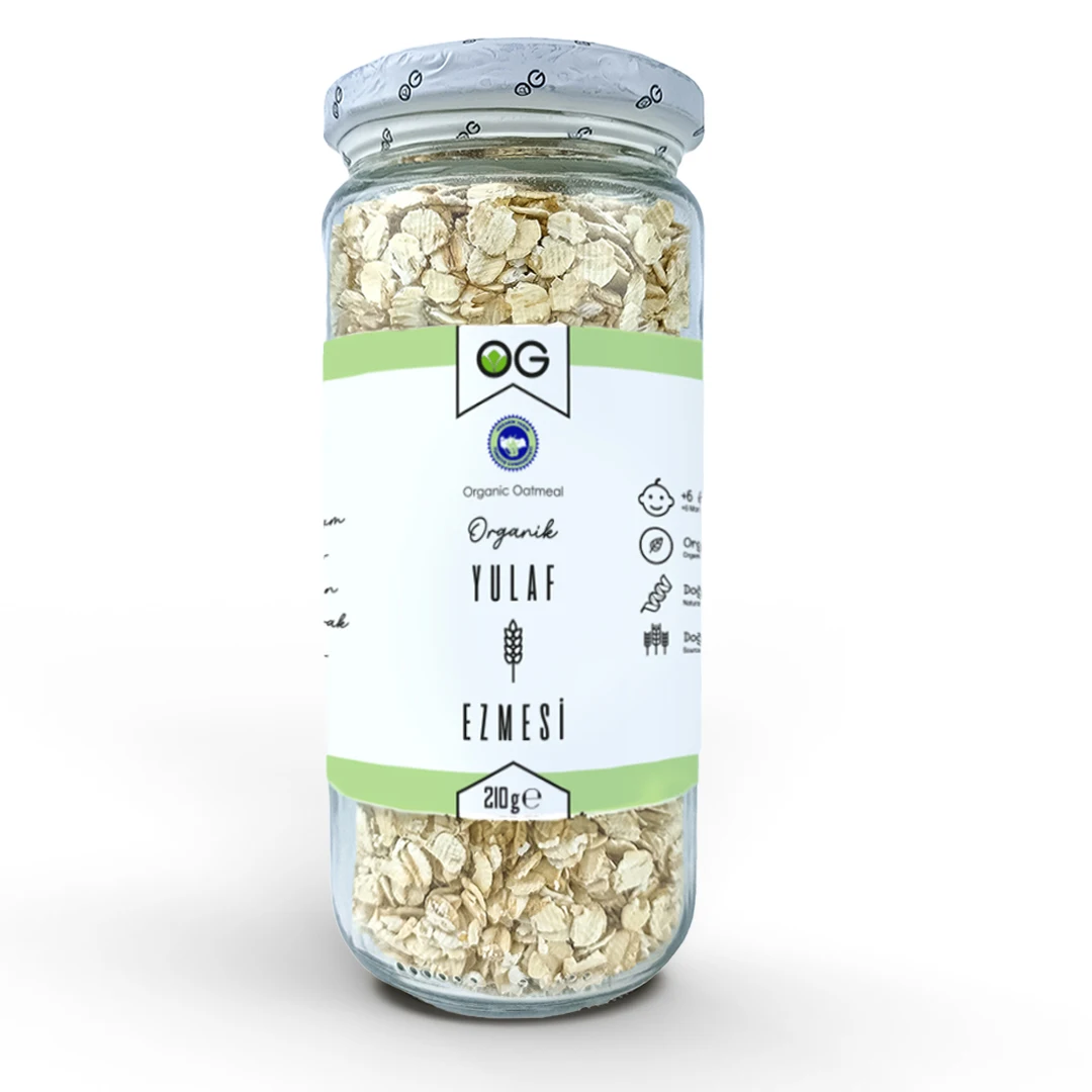 Organic Gluten-Free 210g Oatmeal Breakfast Cookies High Fiber Protein-Rich Whole Grain Oats Healthy Snacks for Babies Toddlers