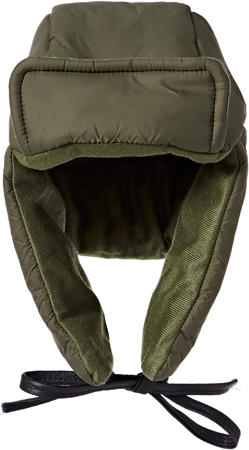 Latest 2022  reversible winter bomber hat for men in 100% oxford fabric with extra water proof shield and custom printed logo