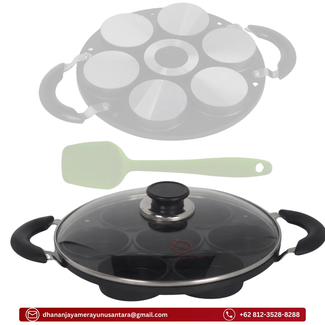 PREMIUM Pan cake The best and environmentally friendly nonstick metal pan can be used for induction, electric and gas stoves