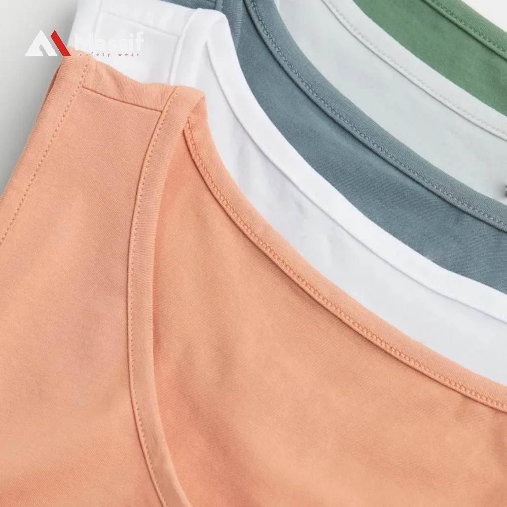 Wholesale Cheap Fitness Custom Cotton Stringer Gym Vest Fitness Singlet Workout Muscle Mens Tank Top