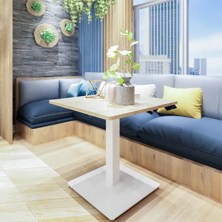 Wholesale Electric Smart Stand Tea Desk Safa Side Leisure Lifting Height Adjustable Coffee Table Adjustable Coffee Tables