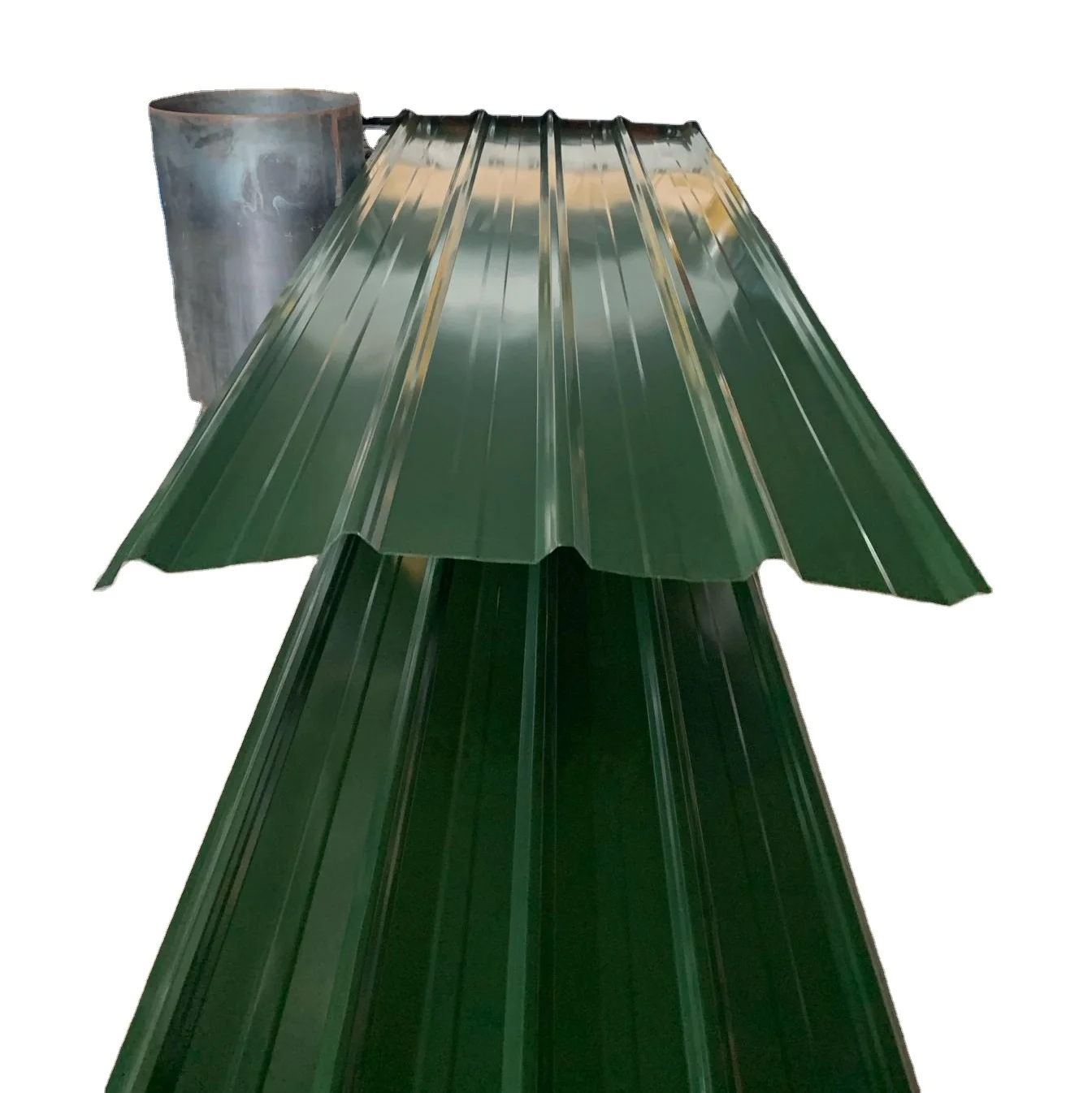 1.2mm Thick Corrugated Rib Roofing Metal Sheets Roofing Cladding Panel for Construction Materials