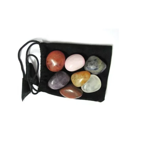 crystal chakra reiki  7 chakra stone healing energy round crystals chakar set for crystal sale