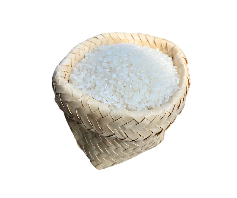 INTERNATIONAL STANDARD Low Price Premium Tasty  Short Grain White Rice Wholesale  Packing OEM 25kg
