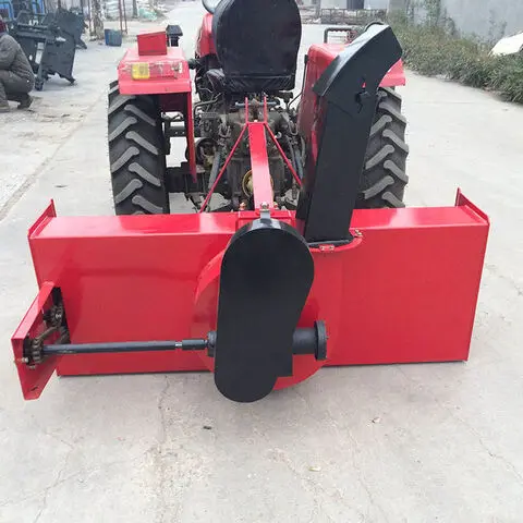 skid steer attachment snow blower