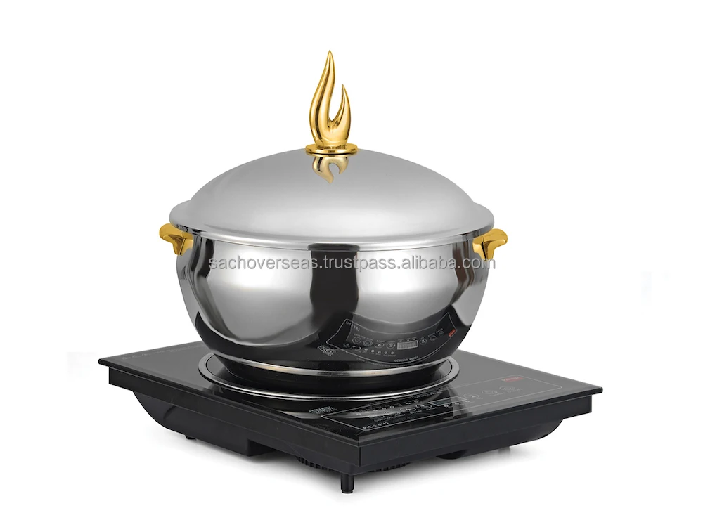 new style black powder coated electric food warmer buffet chafing dish for wedding and parties with golden lid