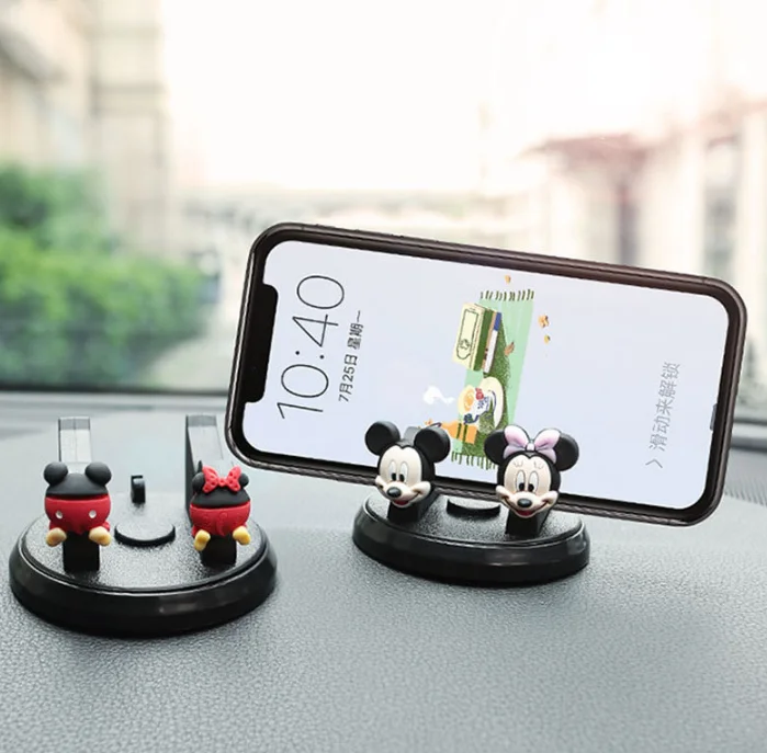 Cute Cartoon-Shaped Mobile Phone Car Holders a Variety of Stylish Accessories (Color/Select as shown in picture below)