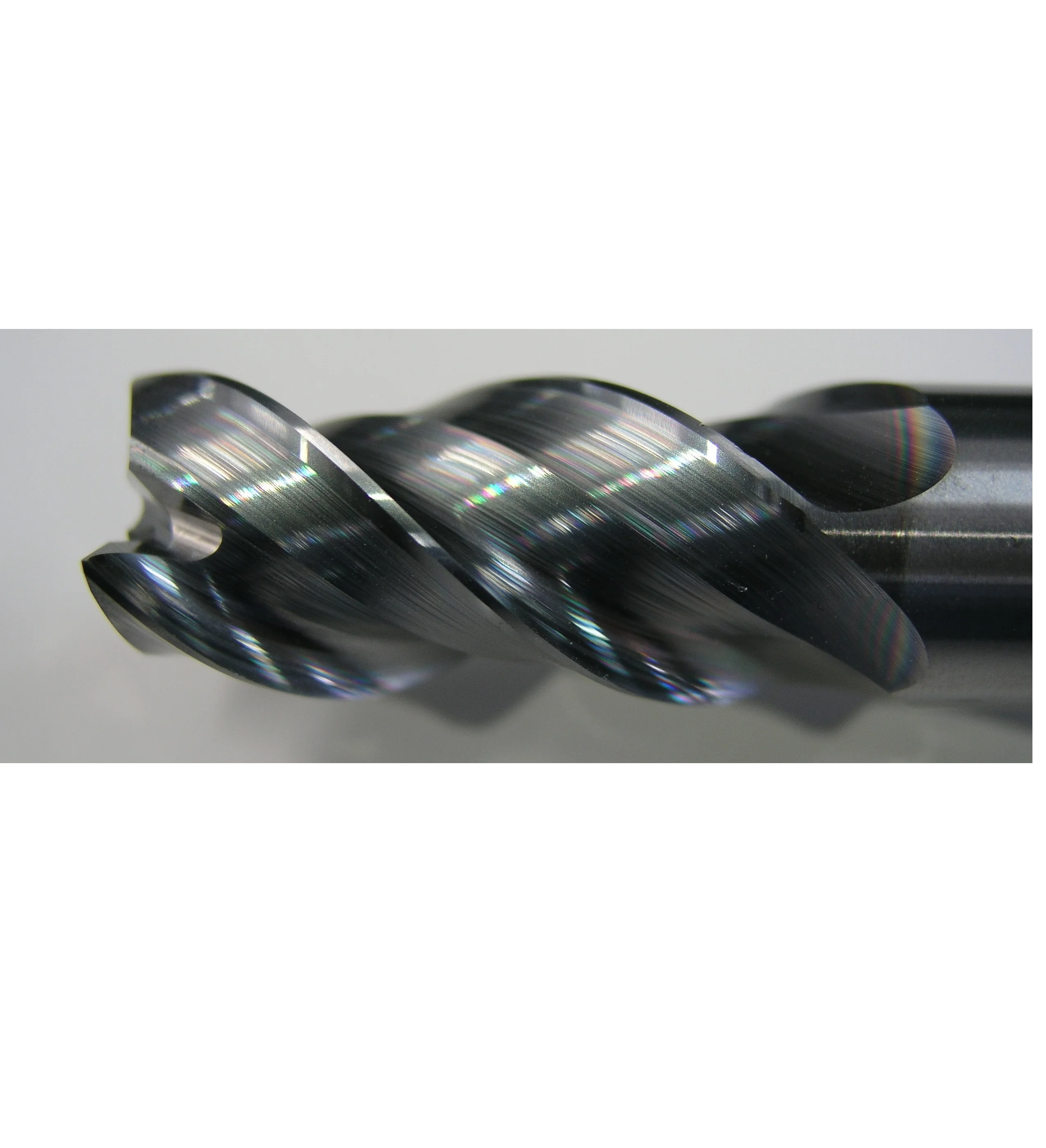 Drilling Grooving 4 Flute Carbide Cutter End Mill For Aluminium