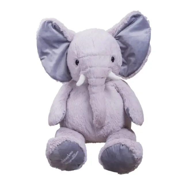 100cm Giant Grey Elephant Plush - Soft Animal Toy Child Gift - Jojo the elephant plush large size