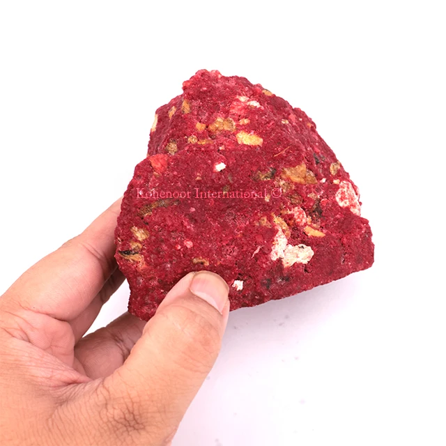 Red Color Super Gum Filled Gum Benjamin Burning Stones Export From Pakistan 30 Kg Box