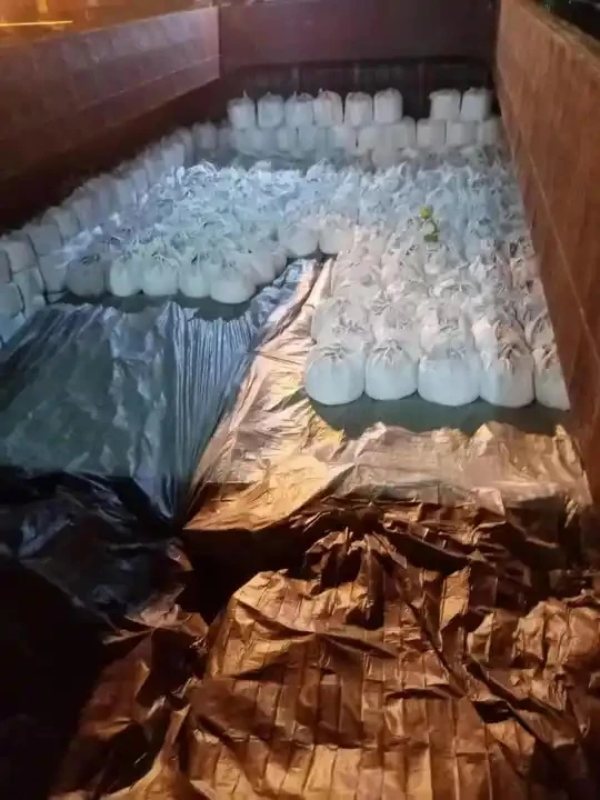 From China fgd gypsum supplier gypsum powder 25kg bag gypsum powder production plant price