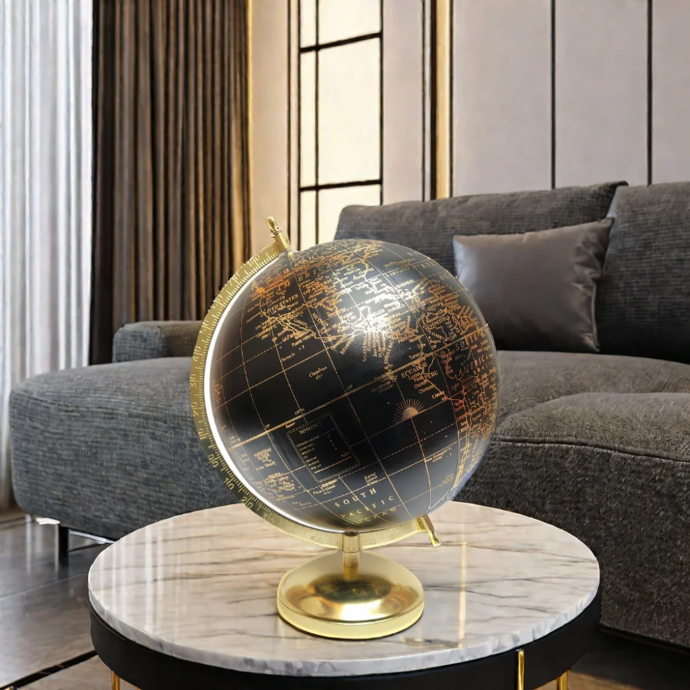 Educational Metal Globes Ornamental Home Decoration for Globas Inspired Decor home decorative item top standard product