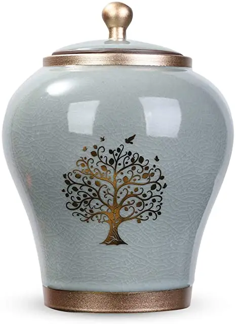 Factory Price Aluminum Metal Cremation Urn for Human Ashes At Wholesale Price From India Memorial Metal Cremation Urns