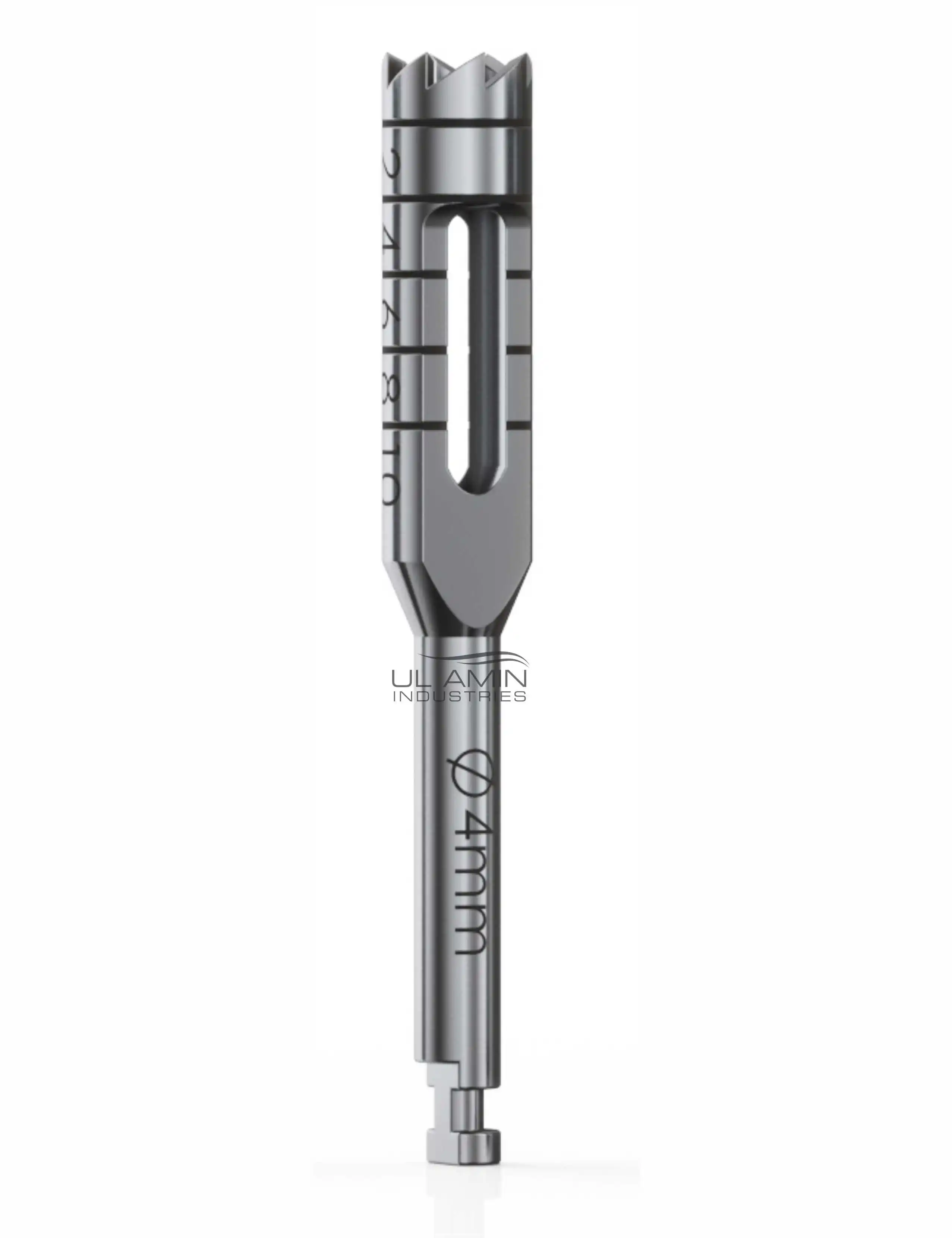 UL AMIN высококачественные сертифицированные инструменты для имплантации зубов 4 мм ручные дрели трепина с отметками глубины из нержавеющей стали