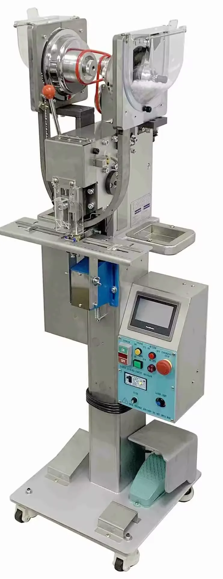 Taiwan Quality Fully Automated Press for Garment Manufacturing New Automatic Snap Button Machine Plastic Core Motor Component