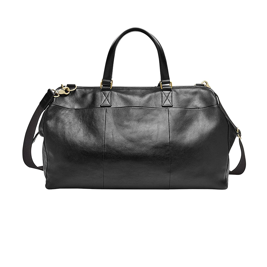 Wholesale price Custom Men Vegetable tanned leather duffel bags cowhide lamb leather Retro gym bags for sale