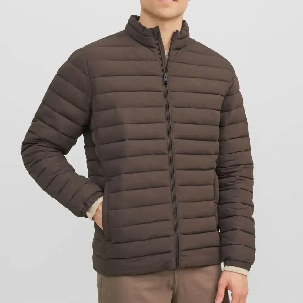 Best Quality Custom Puffer down Jacket for Men Shiny Winter Coat with OEM Service Promotional Fashion Style