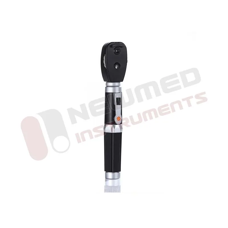 Светодиодный профессиональный медицинский набор для ухода за глазами с 5 различными апертурами портативный прямой офтальмоскоп