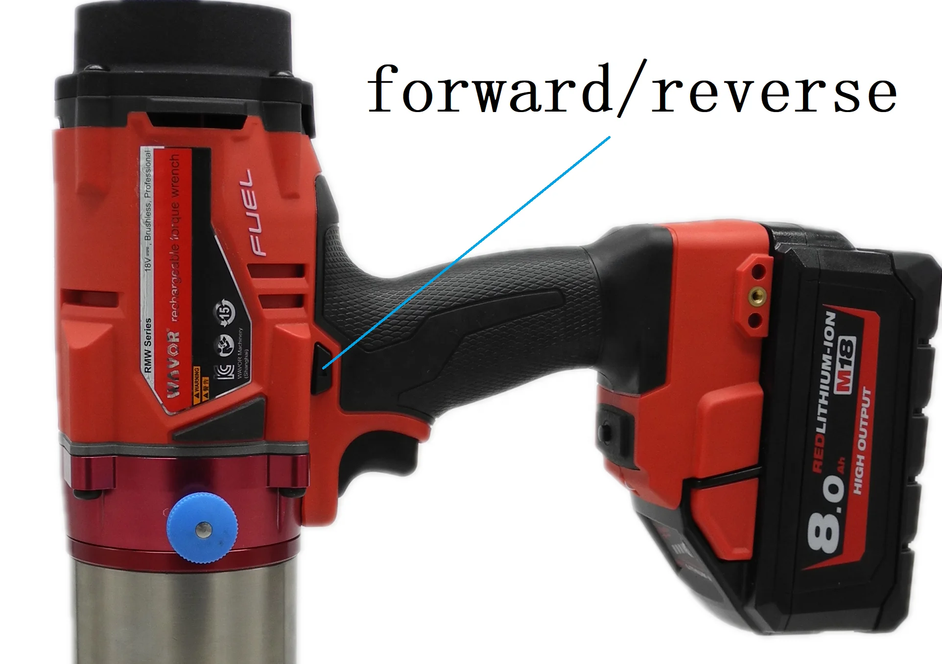 800Nm lithium battery cordless torque wrench torque multiplier