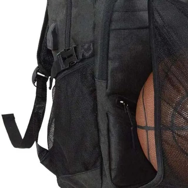 Outdoor Sports Large Basketball Bag OEM 2023 Sport Backpack Causal Students Travel Bag With Your Customize Logo Zipper Pockets