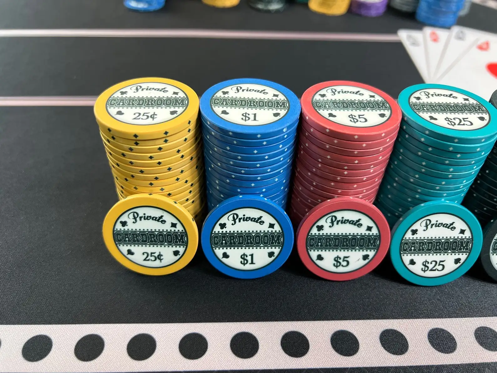 Fully customisable Professional Ceramic Material Poker Chips 10g and 40MM poker chips with customised design colour and logo