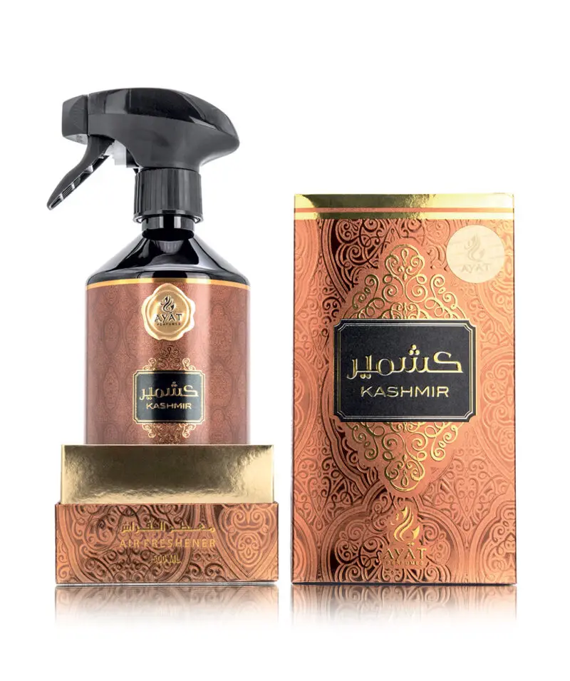 KASHMIR 500ml by Ayat Perfumes Home Perfume Unisex Rose Fragrance Room & Car Interior Refresher Spray Halal Certified