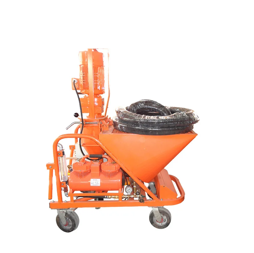 wall gypsum plastering machine for wall cement automatic wall plastering machine