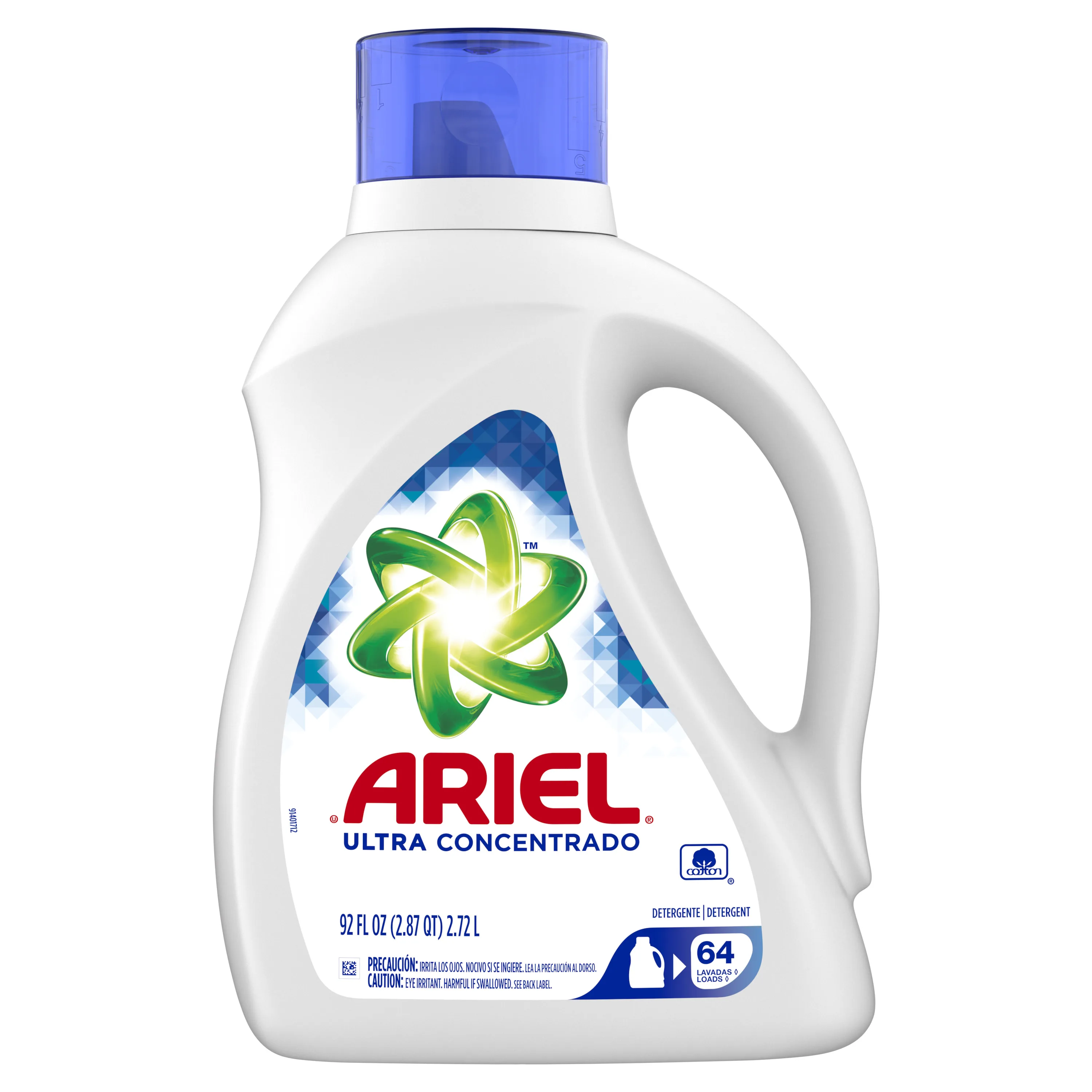Оригинальный концентрированный жидкий стиральный порошок Ariel 92 унции 64 нагрузки