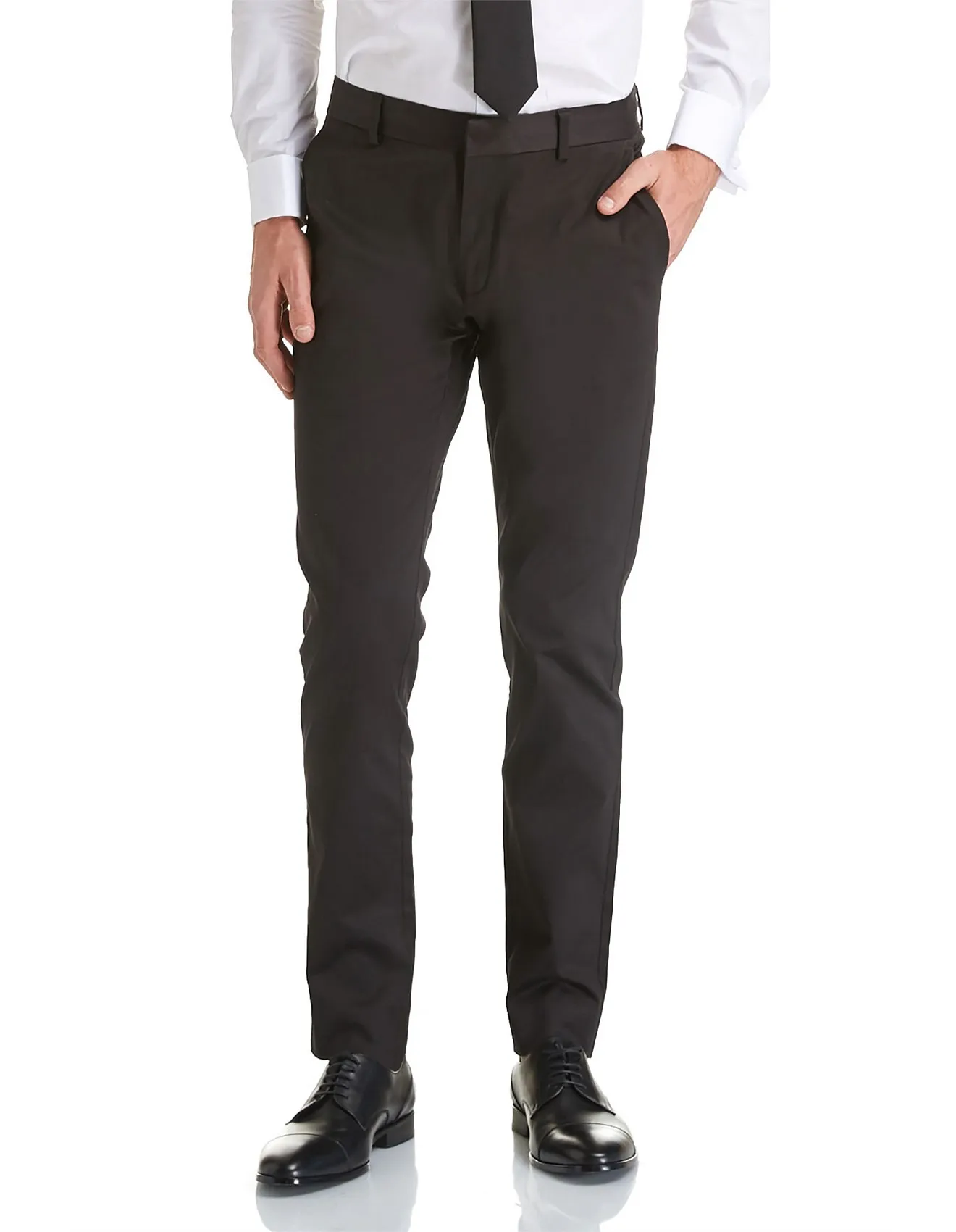 Custom OEM ODM brand casual trousers classic 100% cotton twill soft light slim fit straight men dress chino khaki trousers pants