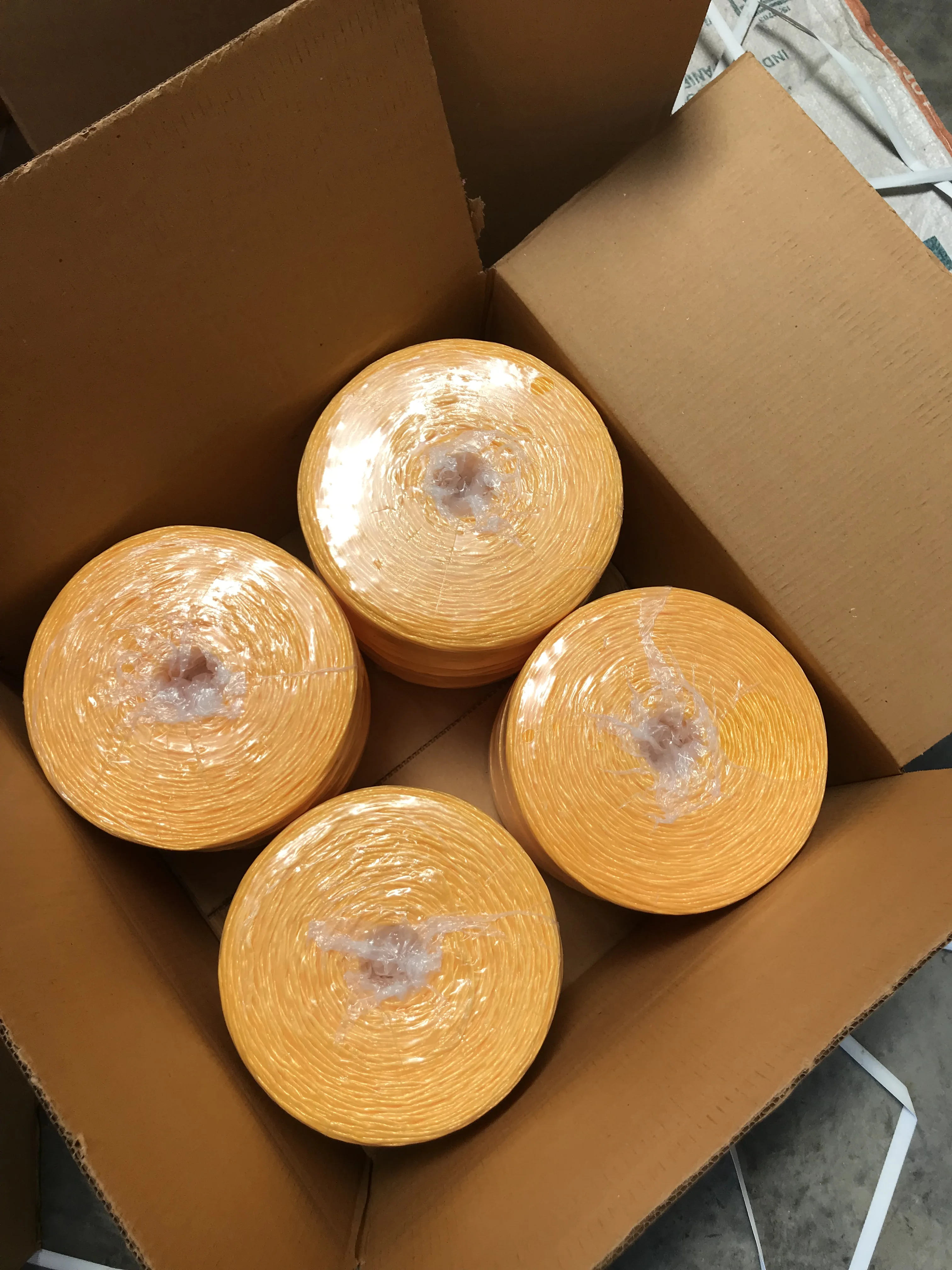 PP Packaging Hay/Banana/Tomato Baler Twine Polypropylene Twine For Bailing Machine Wholesale Price India Factory