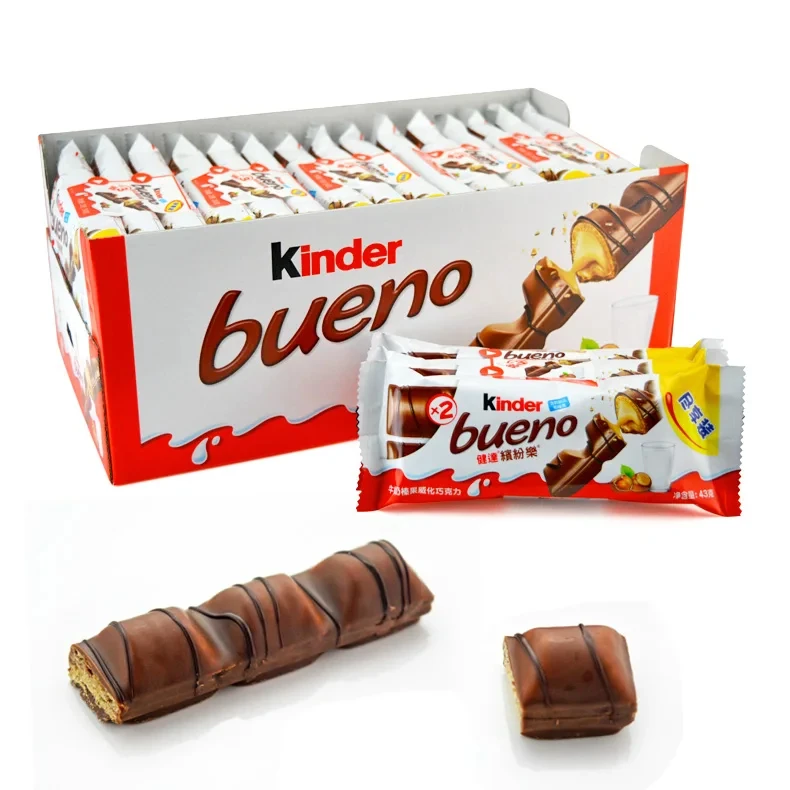 Kinder Bueno chocolate all sizes available / Kinder Surprise Joy Surprise Egg Chocolate 20g Customized Language