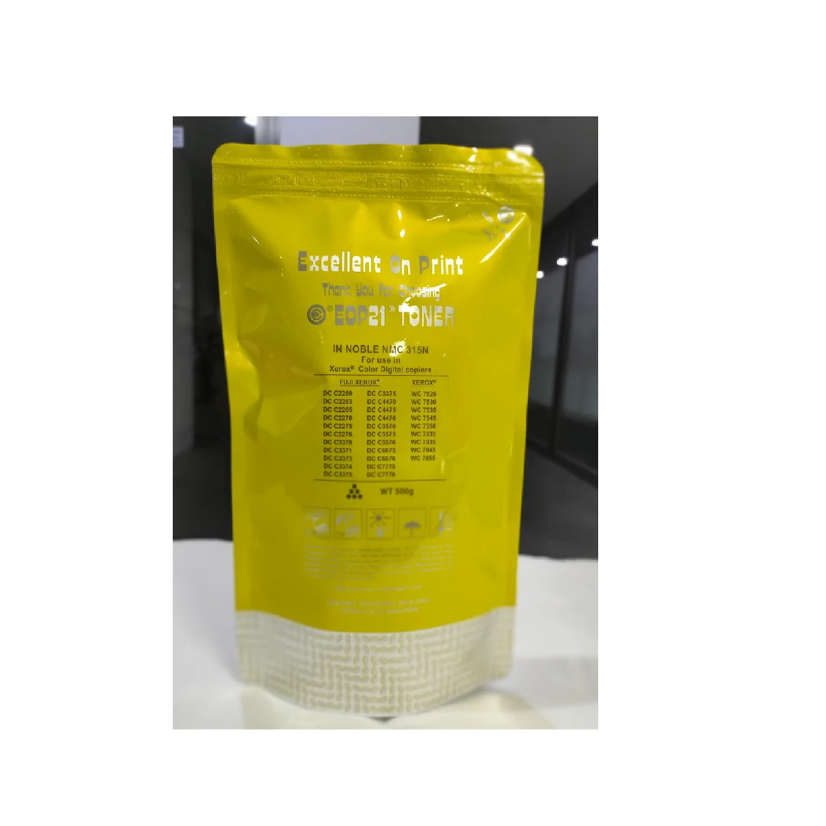 Hot Selling Xerox Toner Refill XR DC C3370/C2260/WC 7535/WC 7845 EOP21 Yellow 500G Trickle Developer Quality Printer Supplies