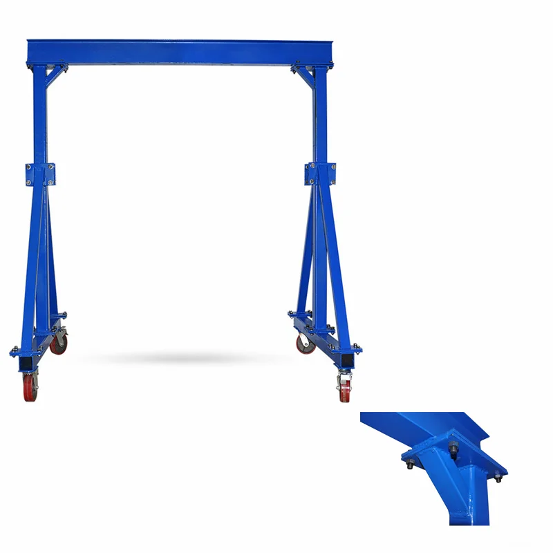 3 Ton 5 ton Portable Mobile Adjustable Gantry Crane frame portable gantry crane small gantry crane